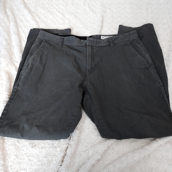 Volcom Charcoal gray Chino pants - size 38 - Picture 1 of 8